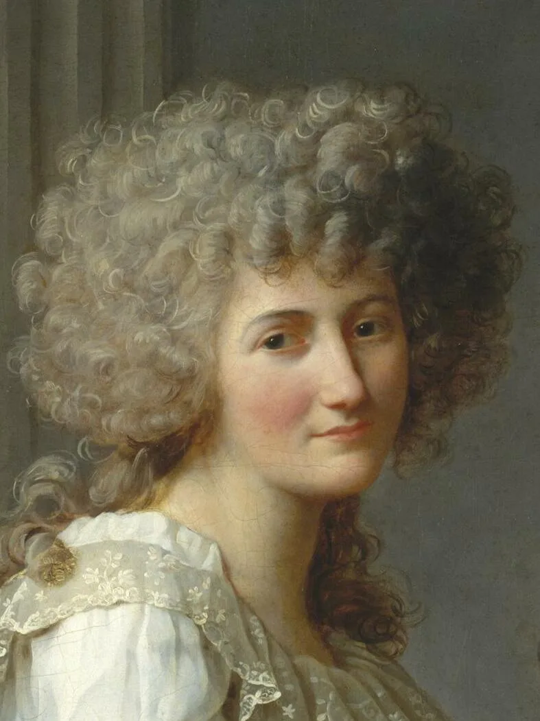 Marie-Anne Pierrette Paulze Lavoisier'in portresi