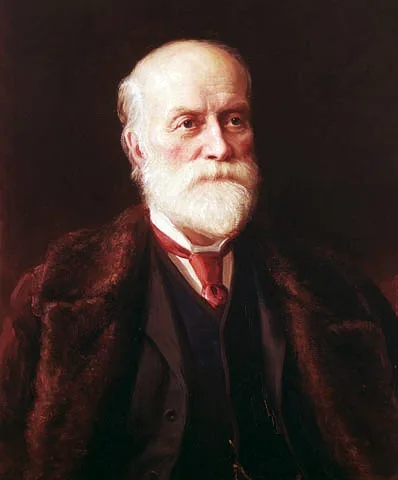 Sir Sandford Fleming'in fotoğraf portresi.