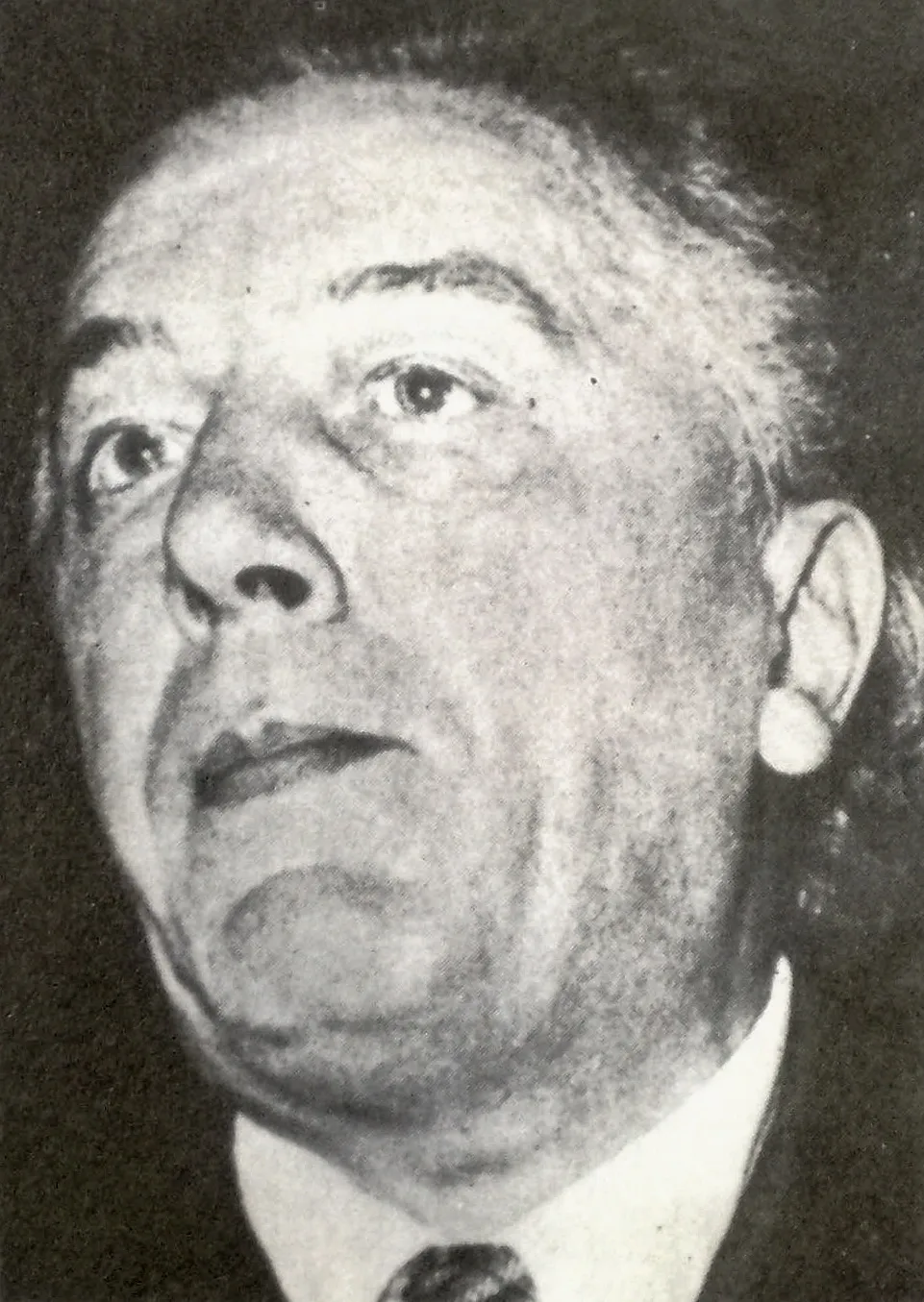 Portrait of André Breton, founder of Surrealism