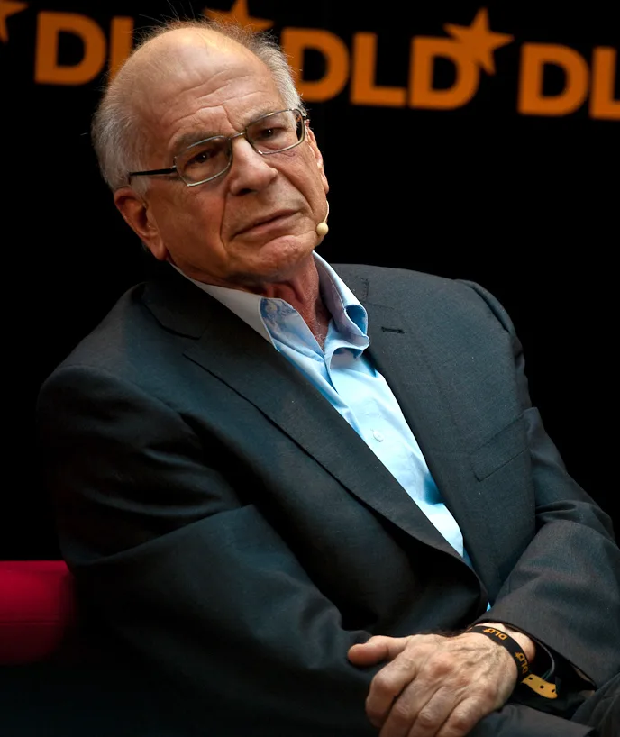 Close-up portrait of Daniel Kahneman, 2009