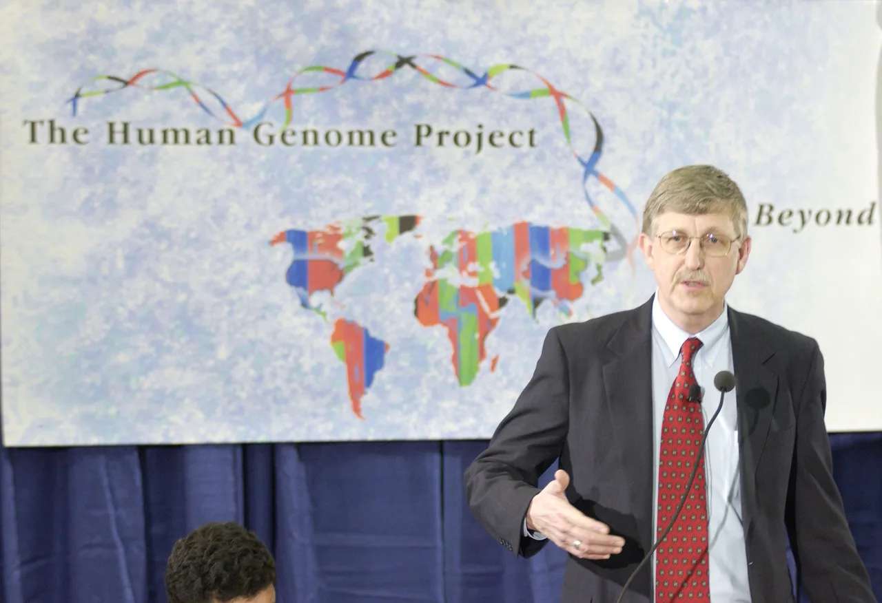 Portrait of Francis Collins, director of the U.S. National Human Genome Research Institute